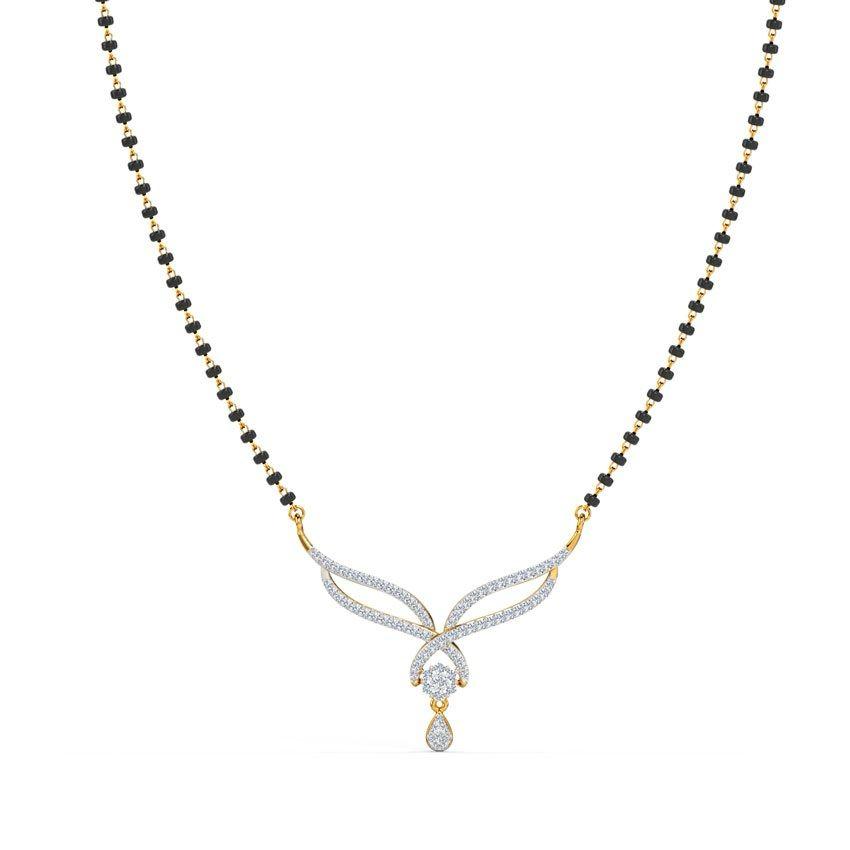 Tiya Silver Mangalsutra