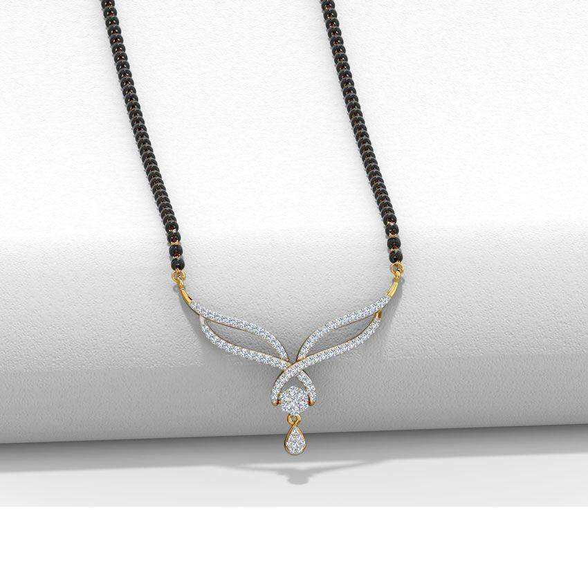Tiya Silver Mangalsutra