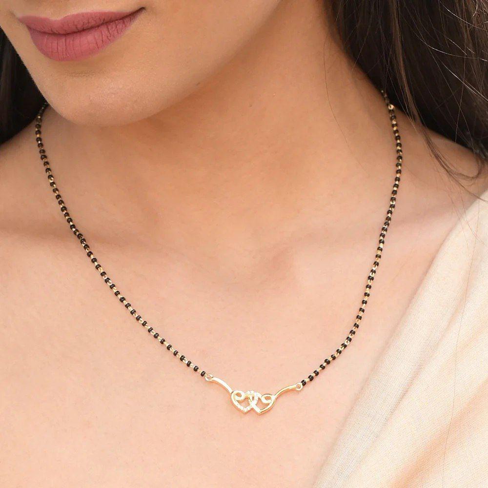 New Two Heart Mangalsutra