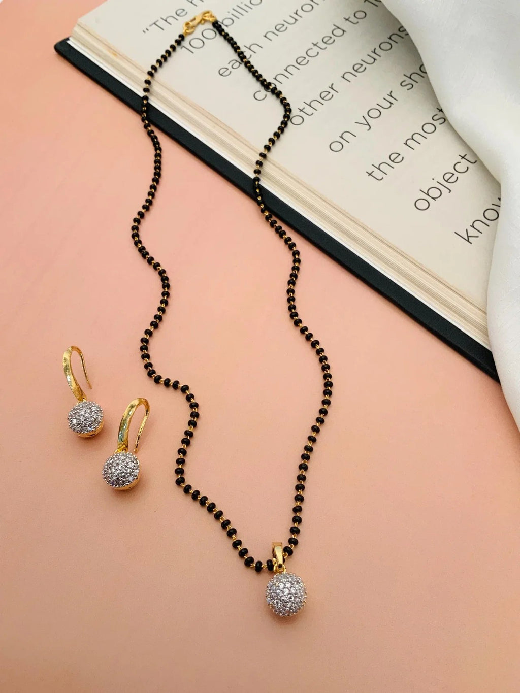 Mangalsutra with Earrings