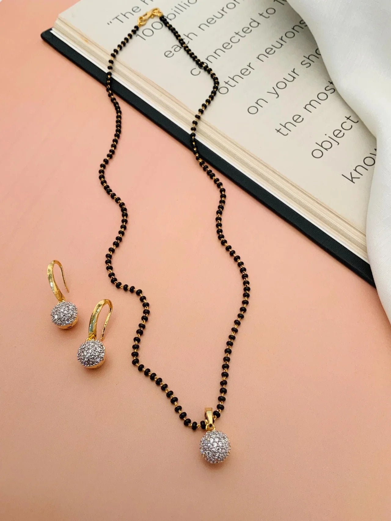 Mangalsutra with Earrings